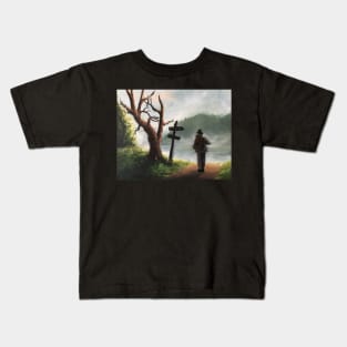 Wandering Drifter Kids T-Shirt